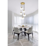 Baxter 5 - Light Round Pendant | Elegant Lighting | Home Elegance USA