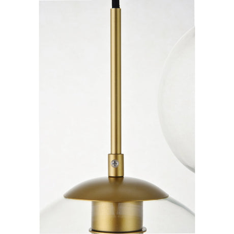 Baxter 5-Light Round Pendant | Elegant Lighting