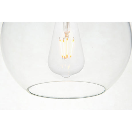 Baxter 5-Light Round Pendant | Elegant Lighting