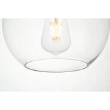 Baxter 3 - Light 36 - Inch Pendant | Elegant Lighting | Home Elegance USA