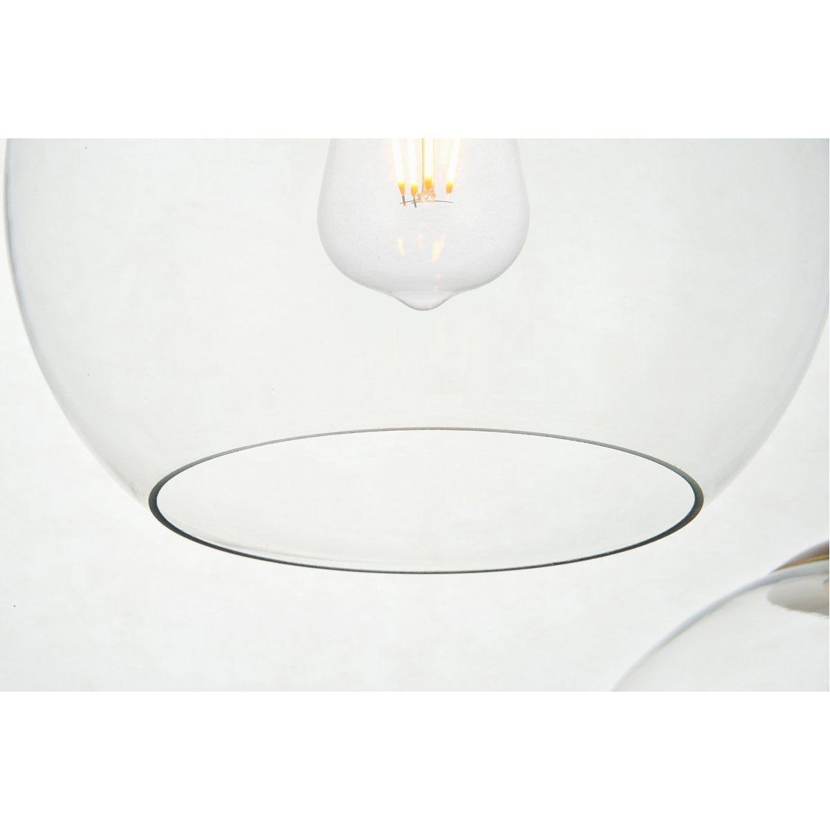 Baxter 3 - Light 36 - Inch Pendant | Elegant Lighting | Home Elegance USA