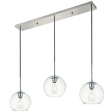 Baxter 3 - Light 36 - Inch Pendant | Elegant Lighting | Home Elegance USA