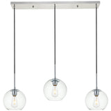 Baxter 3 - Light 36 - Inch Pendant | Elegant Lighting | Home Elegance USA