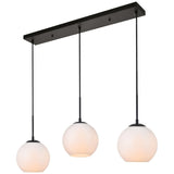 Baxter 3 - Light 36 - Inch Pendant | Elegant Lighting | Home Elegance USA