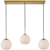 Baxter 3 - Light 36 - Inch Pendant | Elegant Lighting | Home Elegance USA