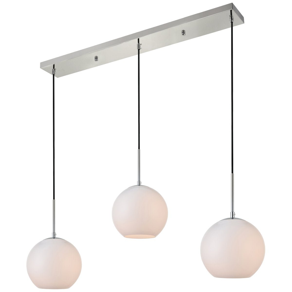 Baxter 3 - Light 36 - Inch Pendant | Elegant Lighting | Home Elegance USA