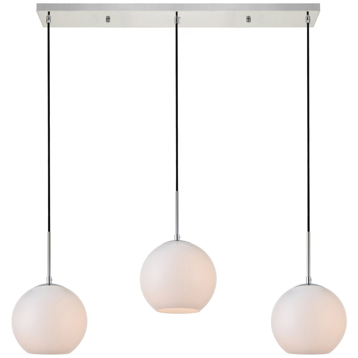 Baxter 3 - Light 36 - Inch Pendant | Elegant Lighting | Home Elegance USA