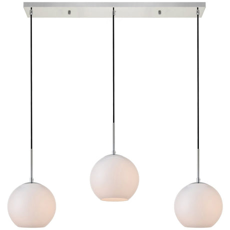 Baxter 3 - Light 36 - Inch Pendant | Elegant Lighting - ELL - LD2237C - Home Elegance USA - 31