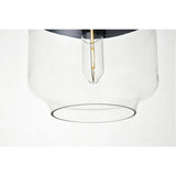 Ashwell 1 - Light 7.1 - Inch Pendant With Clear Glass | Elegant Lighting | Home Elegance USA