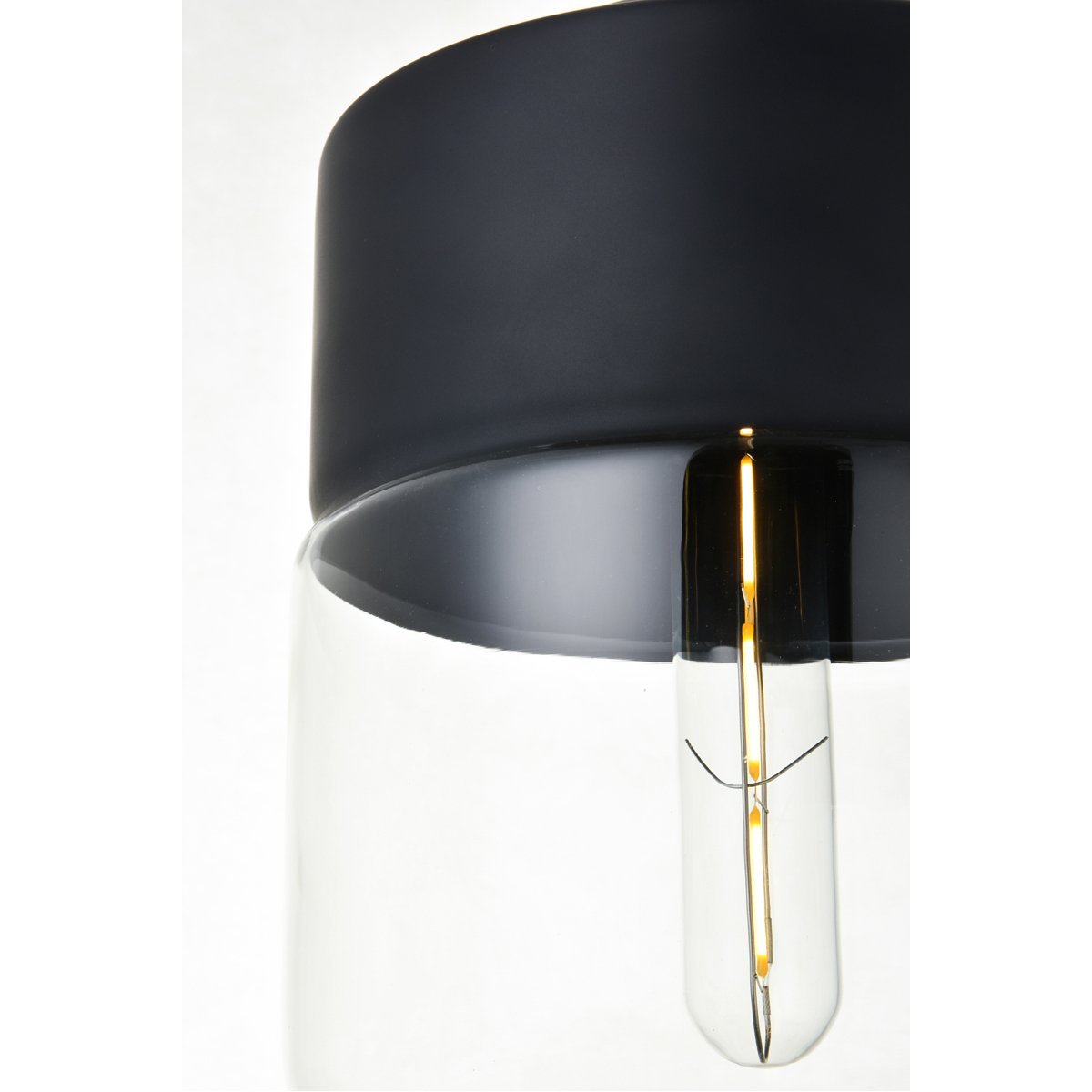 Ashwell 1 - Light 7.1 - Inch Pendant With Clear Glass | Elegant Lighting | Home Elegance USA