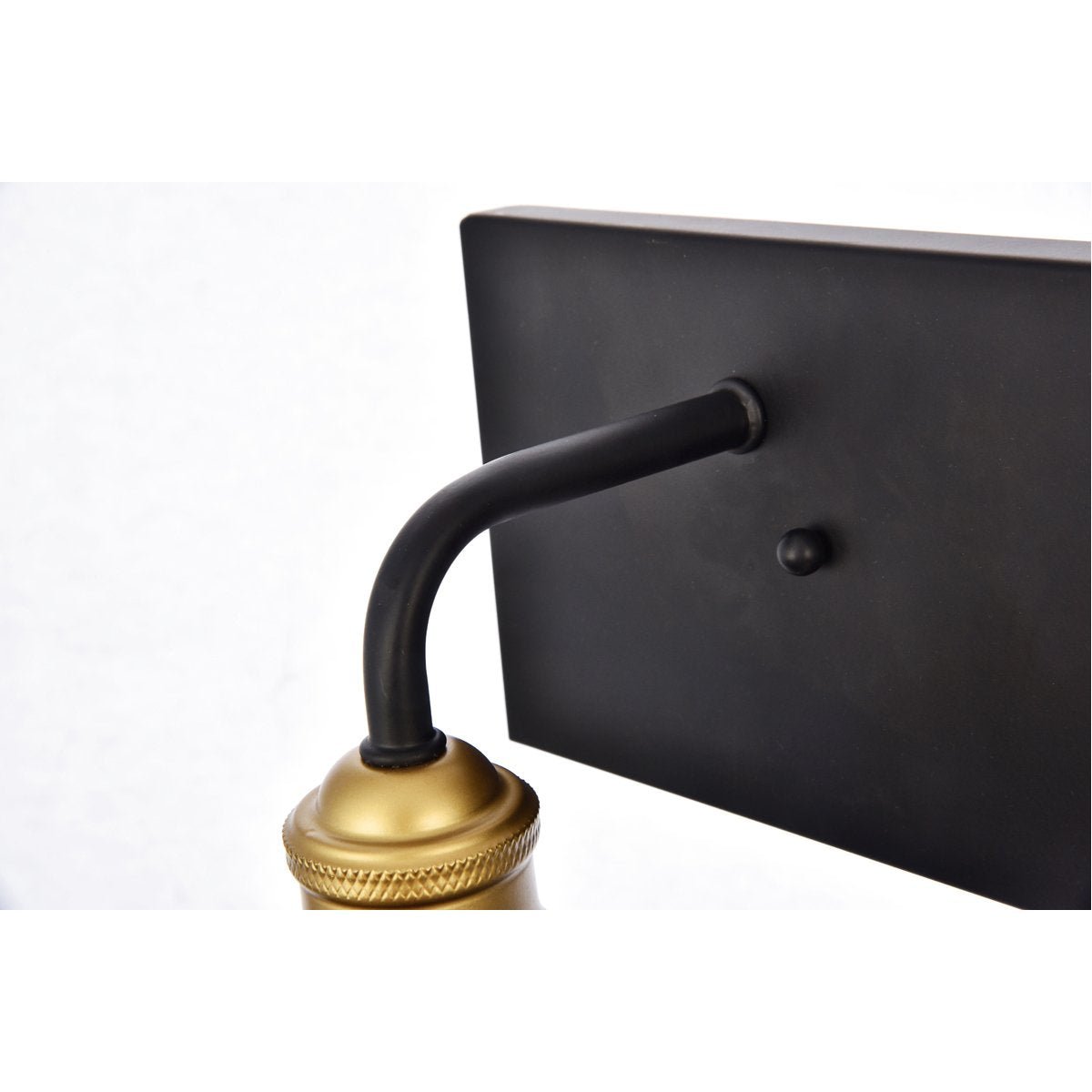 Anders Wall Sconce Black And Brass | Elegant Lighting | Home Elegance USA