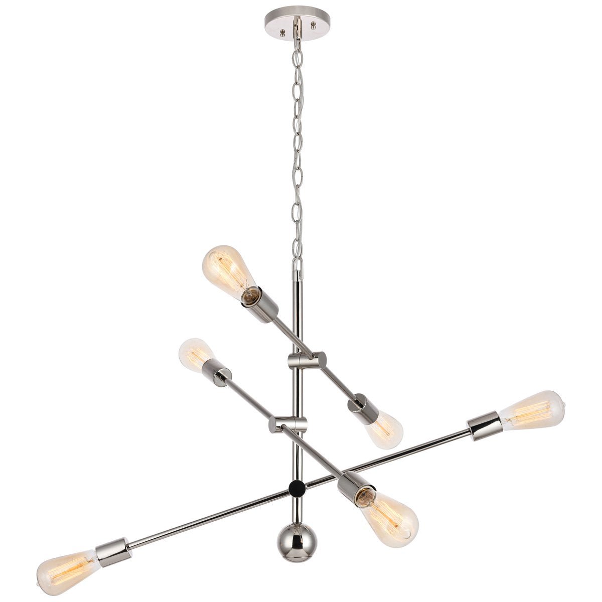 Axel 6 - Light 29 - Inch Pendant | Elegant Lighting | Home Elegance USA