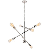 Axel 6 - Light 29 - Inch Pendant | Elegant Lighting | Home Elegance USA