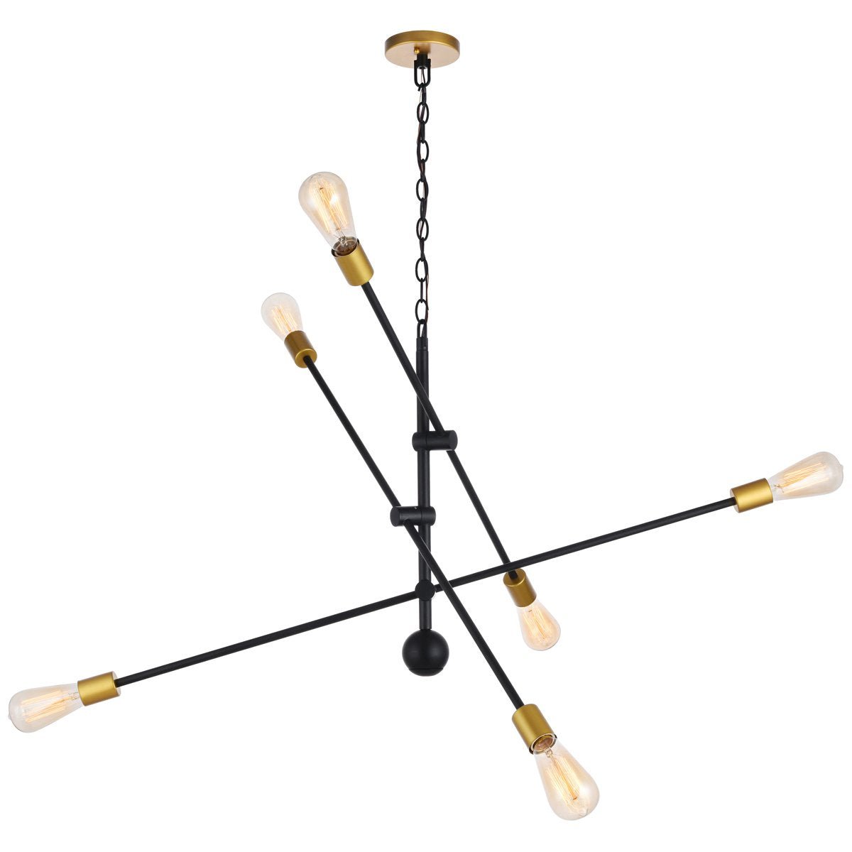 Axel 6 - Light 42 - Inch Pendant | Elegant Lighting | Home Elegance USA