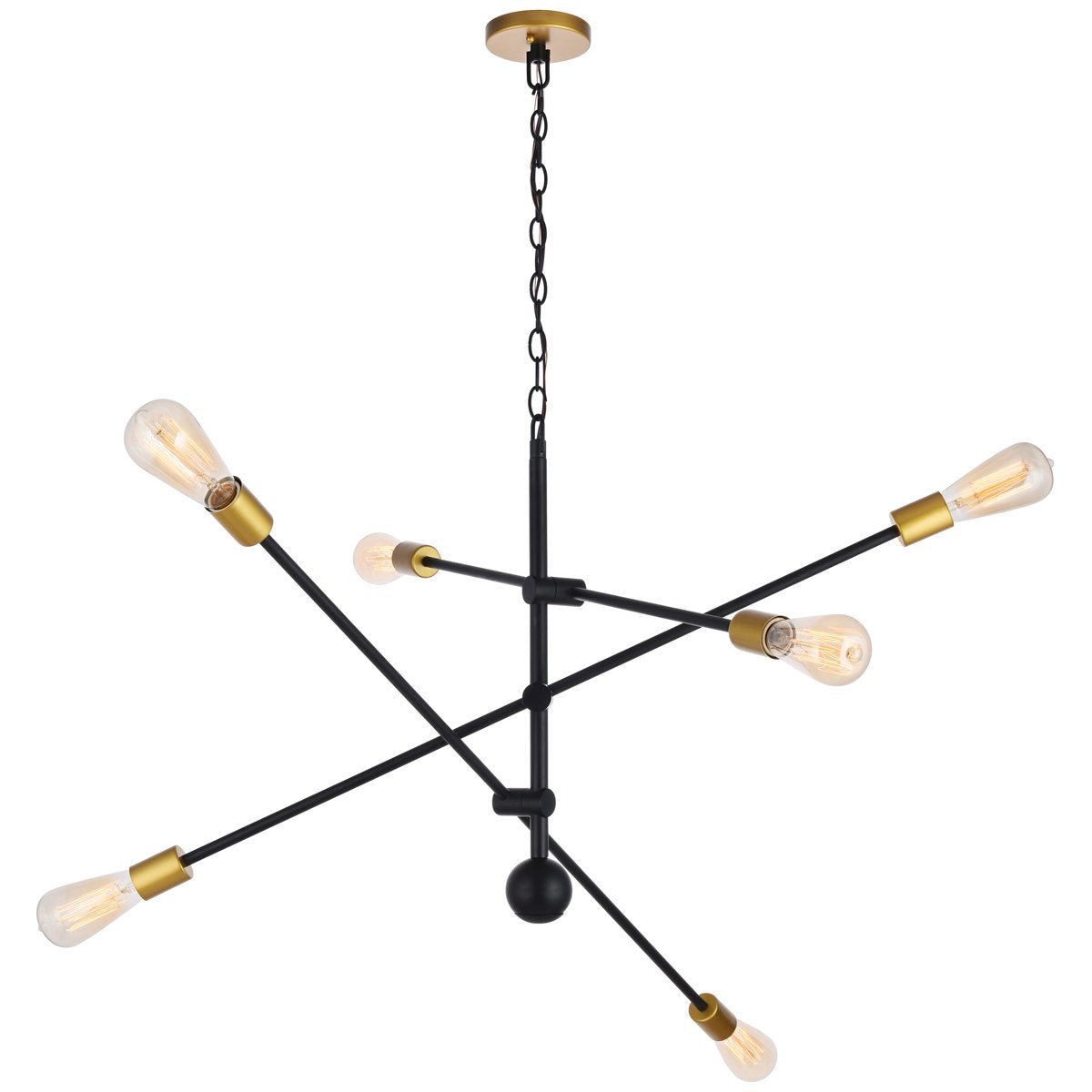 Axel 6 - Light 42 - Inch Pendant | Elegant Lighting | Home Elegance USA