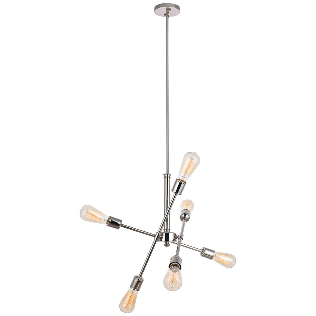 Axel 6 - Light 17.1 - Inch Pendant | Elegant Lighting | Home Elegance USA