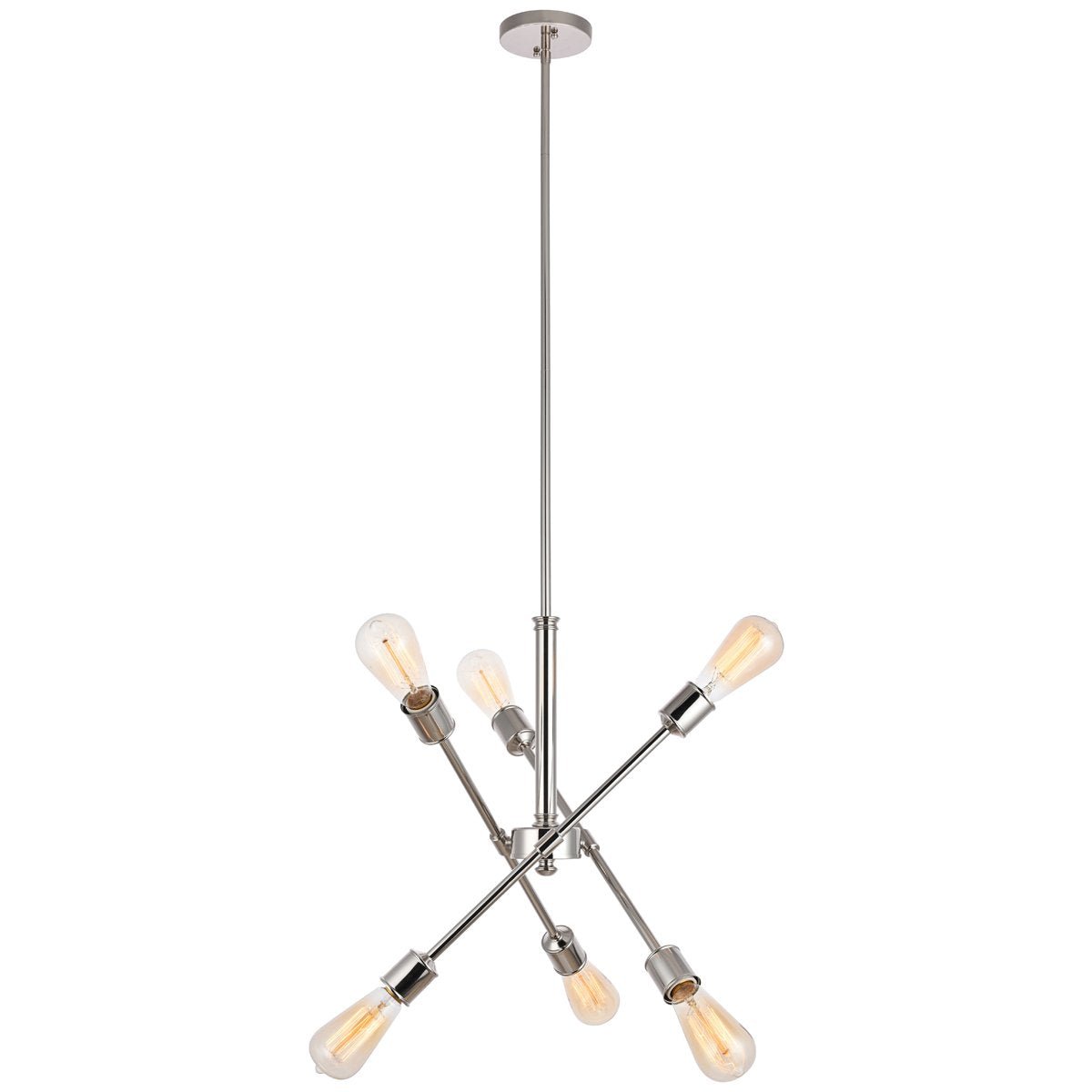 Axel 6 - Light 17.1 - Inch Pendant | Elegant Lighting | Home Elegance USA