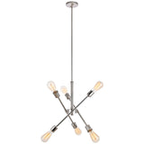 Axel 6 - Light 17.1 - Inch Pendant | Elegant Lighting | Home Elegance USA