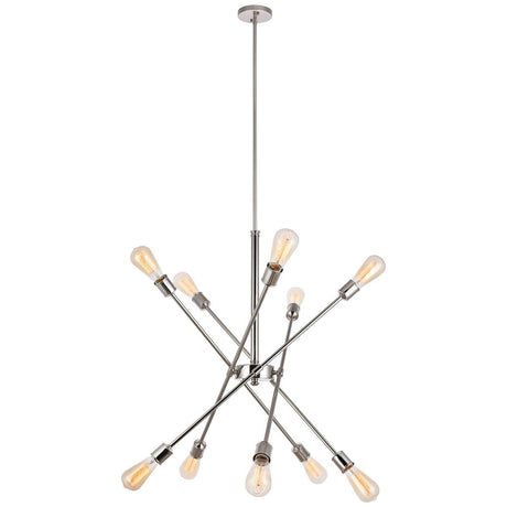 Axel 10 - Light Pendant | Elegant Lighting - ELL - LD8018D28PN - Home Elegance USA - 8