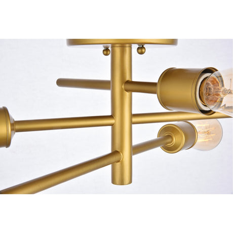 Axel 5 - Light Wall Sconce | Elegant Lighting - ELL - LD8022W24BR - Home Elegance USA - 3