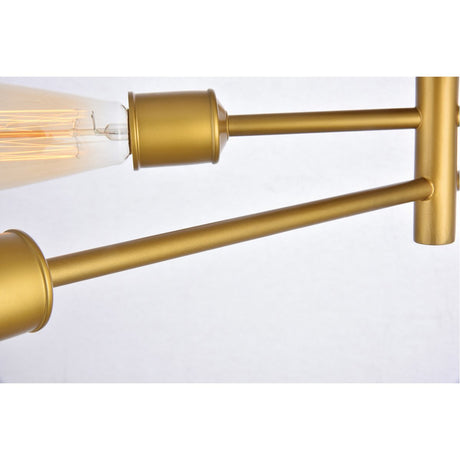 Axel 5 - Light Wall Sconce | Elegant Lighting - ELL - LD8022W24BR - Home Elegance USA - 5