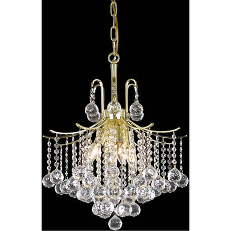 Amelia 6 - Light 17 - Inch Pendant | Elegant Lighting - ELL - LD8200D17G - Home Elegance USA - 3