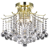 Amelia 16 - Inch Flush Mount | Elegant Lighting - ELL - LD8200F17G - Home Elegance USA - 3