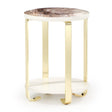 Ariana Chairside Table | Aico | Home Elegance USA