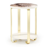 Ariana Chairside Table | Aico - LFR - ARNA222 - 806 - Home Elegance USA - 1