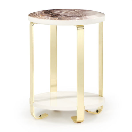 Ariana Chairside Table | Aico - LFR - ARNA222 - 806 - Home Elegance USA - 1