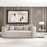 Ariana Velvet Sofa | Aico - LFR - ARNA815 - BGE - 806 - Home Elegance USA - 3