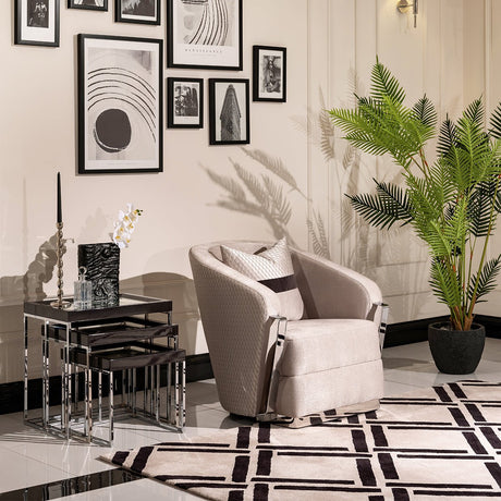 Carmela Nesting Table | Aico | Home Elegance USA
