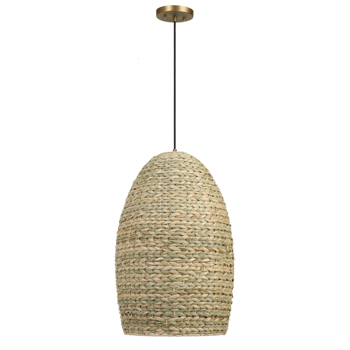 Cardamom 1 Light Woven Rope Pendant | Uttermost - UM - 21587 - Home Elegance USA - 5