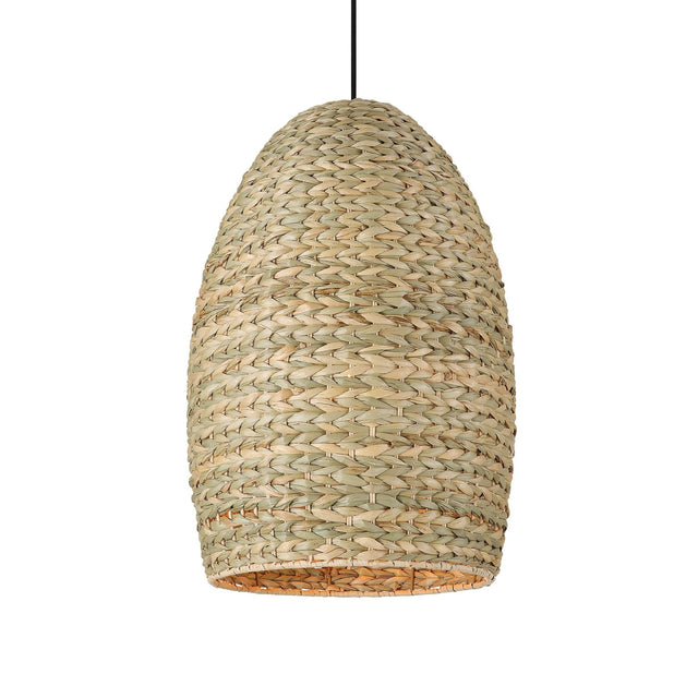 Cardamom 1 Light Woven Rope Pendant | Uttermost - UM - 21587 - Home Elegance USA - 1