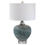 Almera Dark Teal Table Lamp | Uttermost | Home Elegance USA