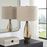 Baltic Teardrop Glass Table Lamp | Uttermost | Home Elegance USA