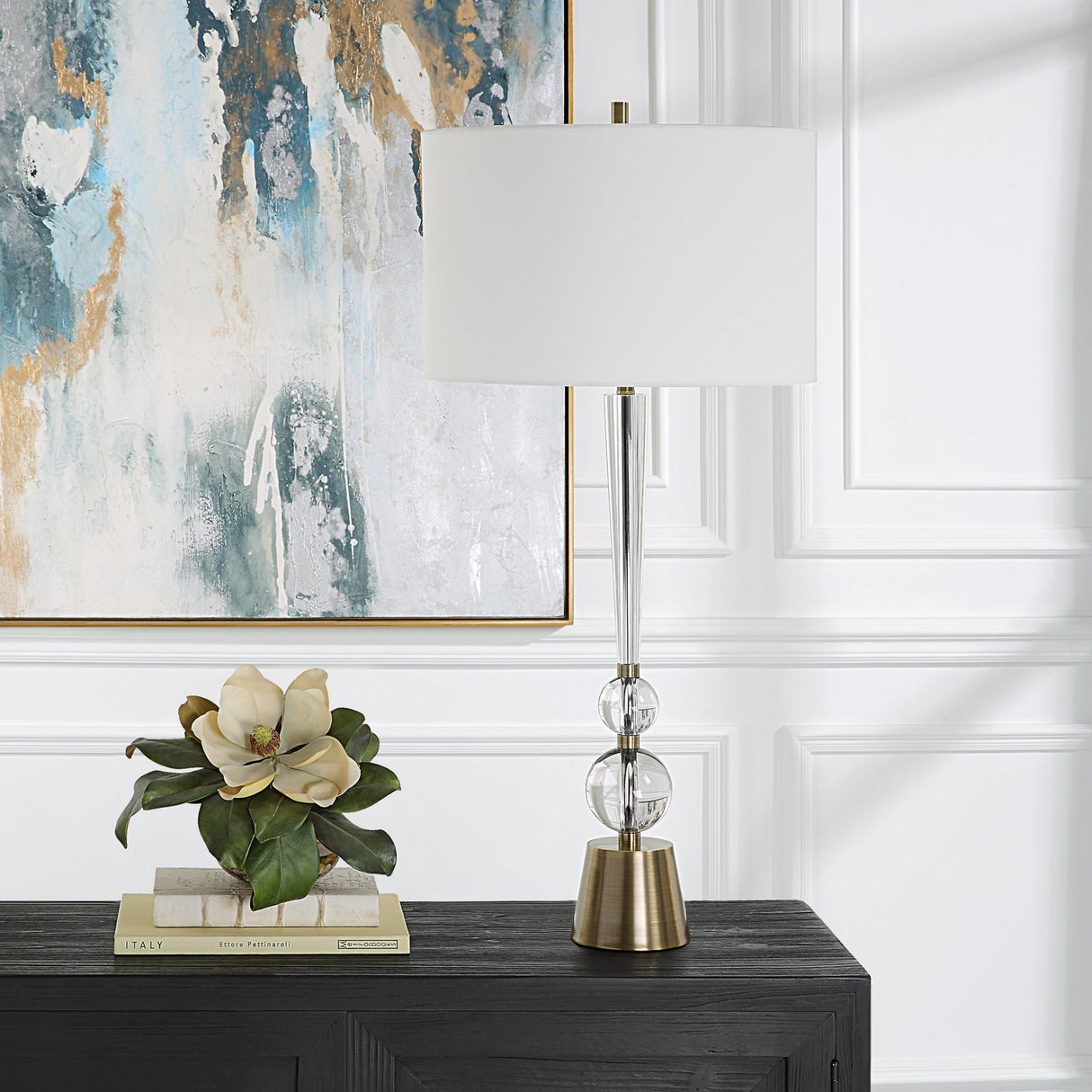 Annily Crystal Table Lamp | Uttermost | Home Elegance USA