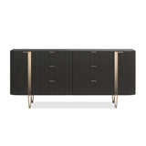 Love At First Sight 78 | Caracole Classic | Matte Pearl, Oracle Gold & Dark Chocolate Finish - sold by Home Elegance USA