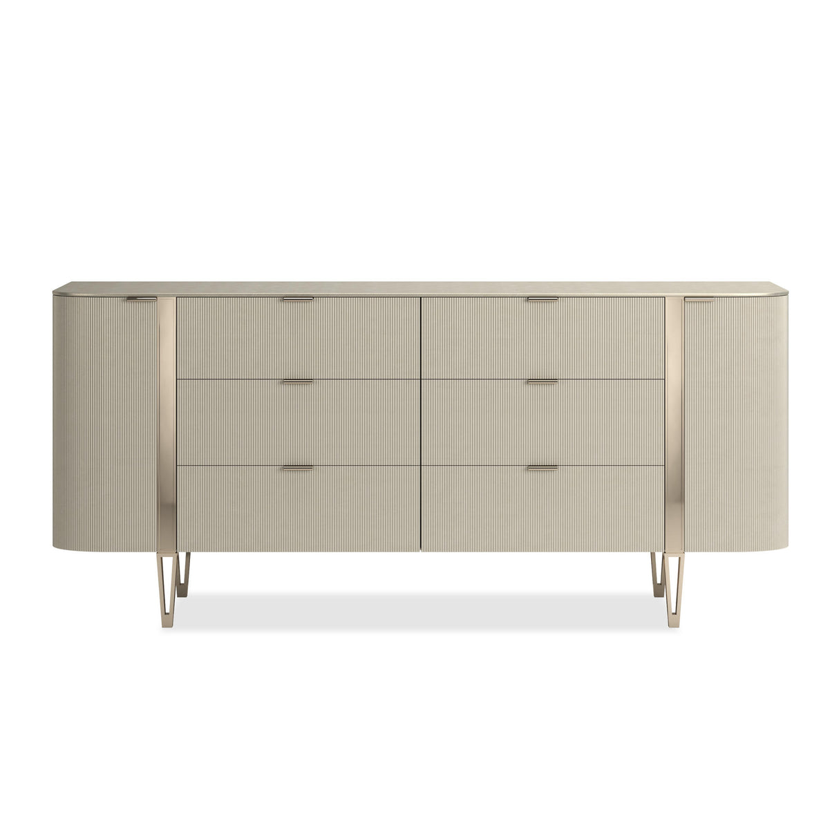 Love At First Sight 78 | Caracole Classic | Matte Pearl, Oracle Gold & Dark Chocolate Finish - sold by Home Elegance USA