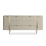 Love At First Sight 78 | Caracole Classic | Matte Pearl, Oracle Gold & Dark Chocolate Finish - sold by Home Elegance USA