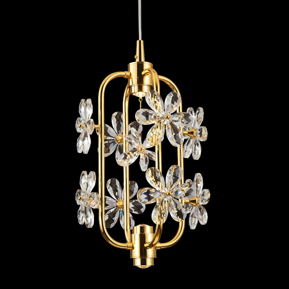 Daisy Chandelier - Lt - Ch1007 - Gld | Aico - LT - CH1007 - GLD - Home Elegance USA - 1