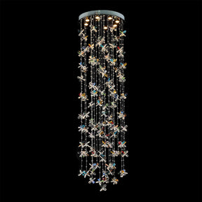 Butterfly Dance Chandelier - Lt-Ch1012-Chrm - Aico Furniture