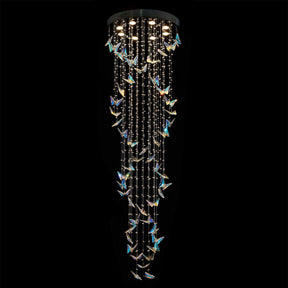 Butterfly Dance Chandelier - Lt-Ch1012-Chrm - Aico Furniture