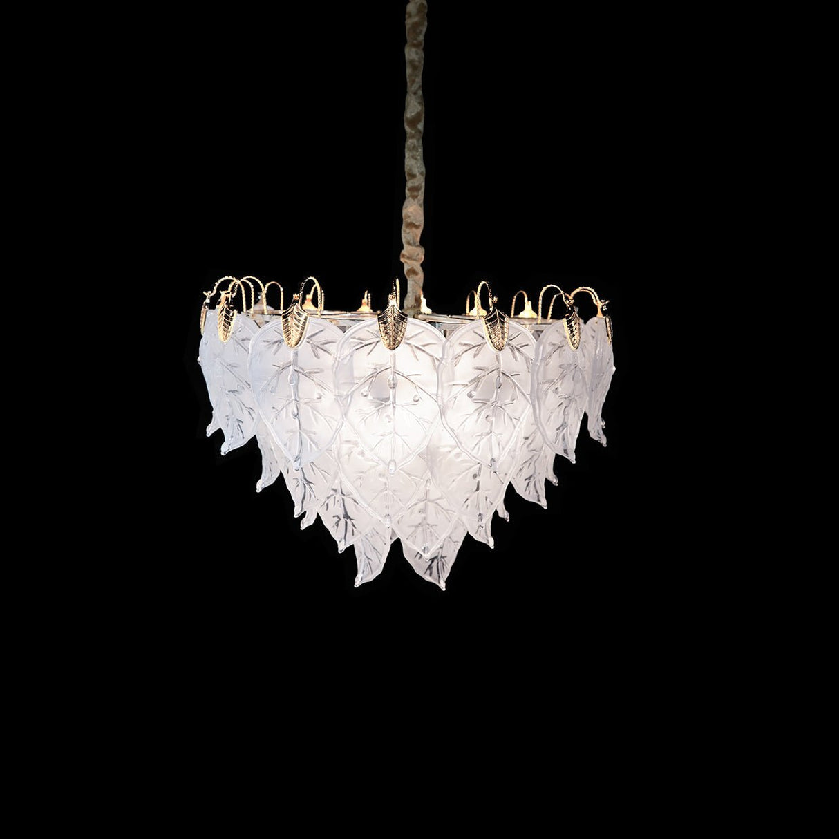 Autumn White 13 Light Chandelier - Lt - Ch971 - 13Clr | Aico - LT - CH971 - 13CLR - Home Elegance USA - 1