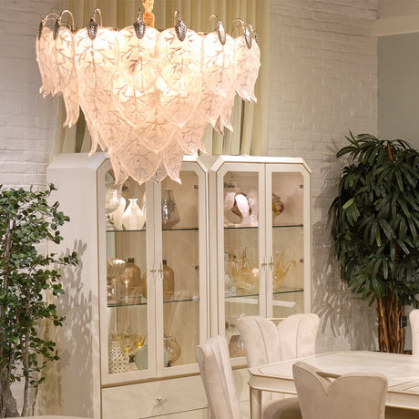 Autumn White 13 Light Chandelier - Lt - Ch971 - 13Clr | Aico - LT - CH971 - 13CLR - Home Elegance USA - 3