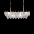 Autumn White Rectangular 12 Light Chandelier - Lt-Ch972-12Clr - Aico Furniture