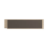 La Moda Media Console with Smoked Bronze Glass | Caracole Modern