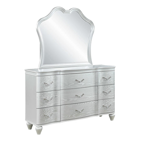 Landmark Dresser Silver - Galaxy Furniture - 1