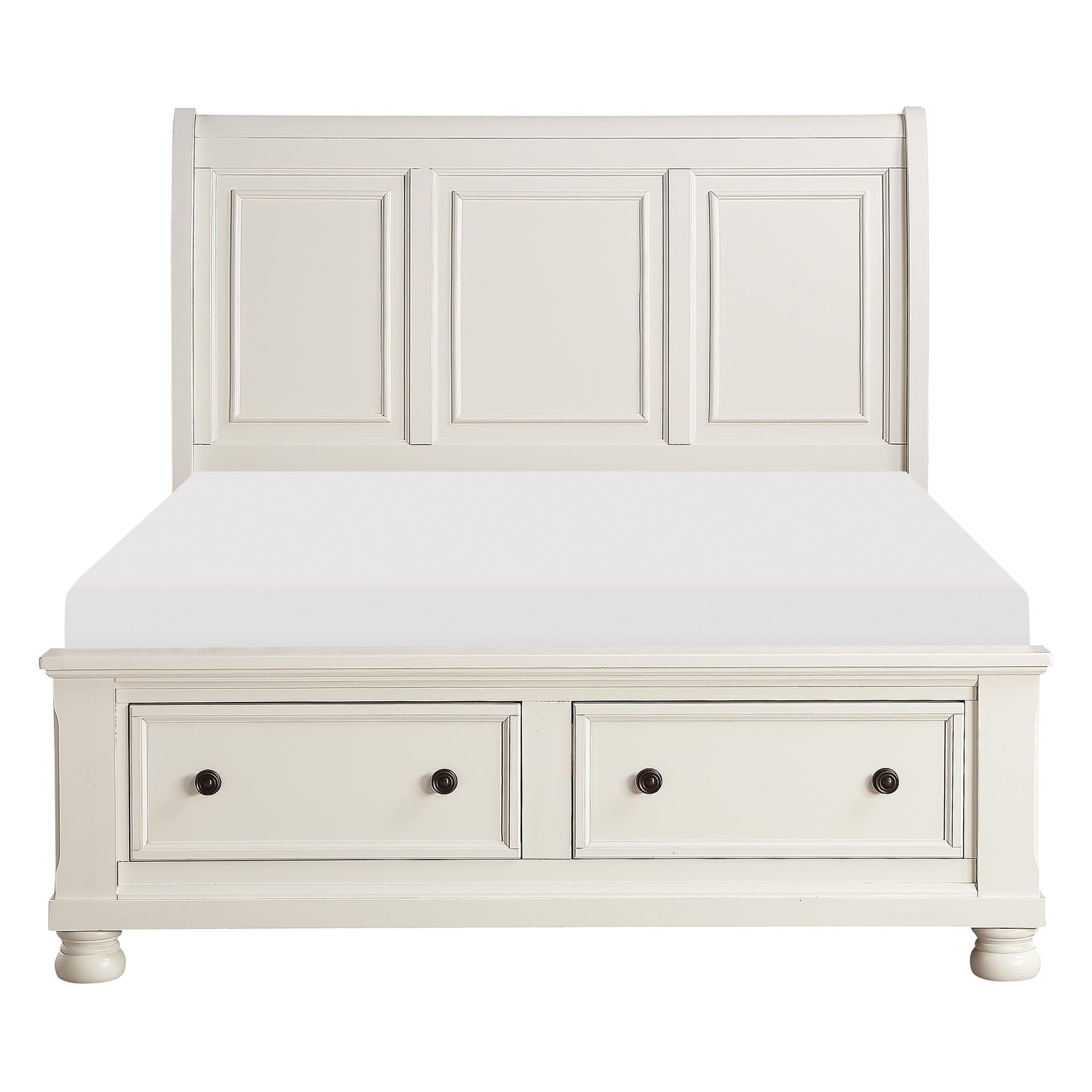 Laurelin 4 Piece Queen Platform Bedroom Set White Homelegance - Home Elegance USA