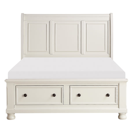 Laurelin 4 Piece Queen Platform Bedroom Set White Homelegance - Home Elegance USA